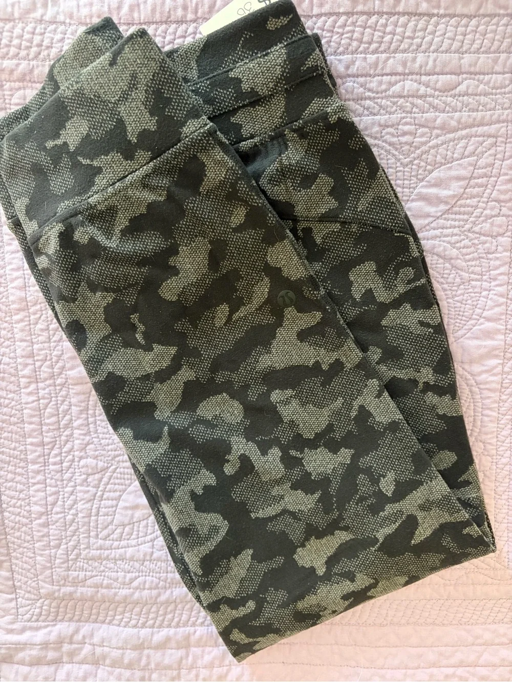 Lululemon Grey/Black Camo Joggers